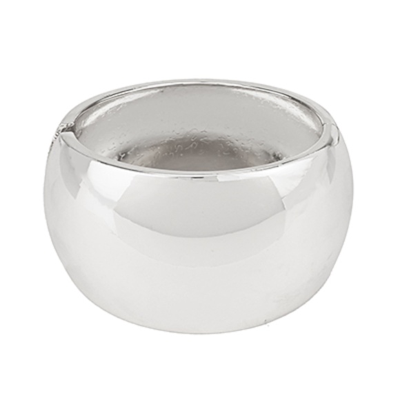 Metal Hinged Bangle Bracelet - Picture 2 of 2